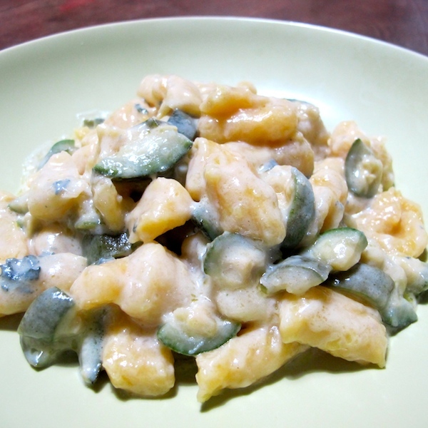 Risultati immagini per gnocchi zucchine e gorgonzola